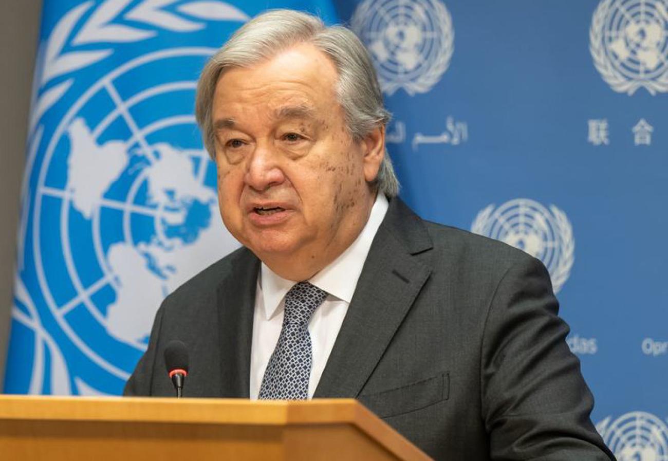 UN Secretary-General António Guterres. (file)