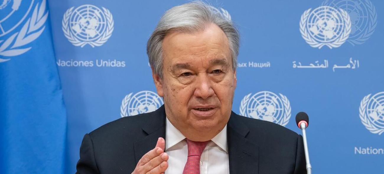 BM Genel Sekreteri António Guterres.