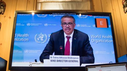 WHO Director General Tedros