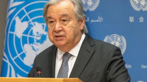 UN Secretary-General António Guterres. (file)