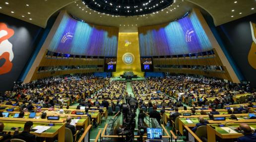 View of UN General Assembly